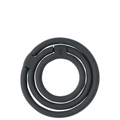 BORDSKÅNER Ø13CM SORT CIRCLES UTBRETTBAR