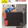Borrelås Hookloop Elastisk med rød griptag 50cmx30mm