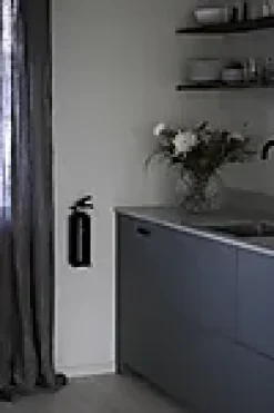 Brannslukker 2kg Pulver Sort