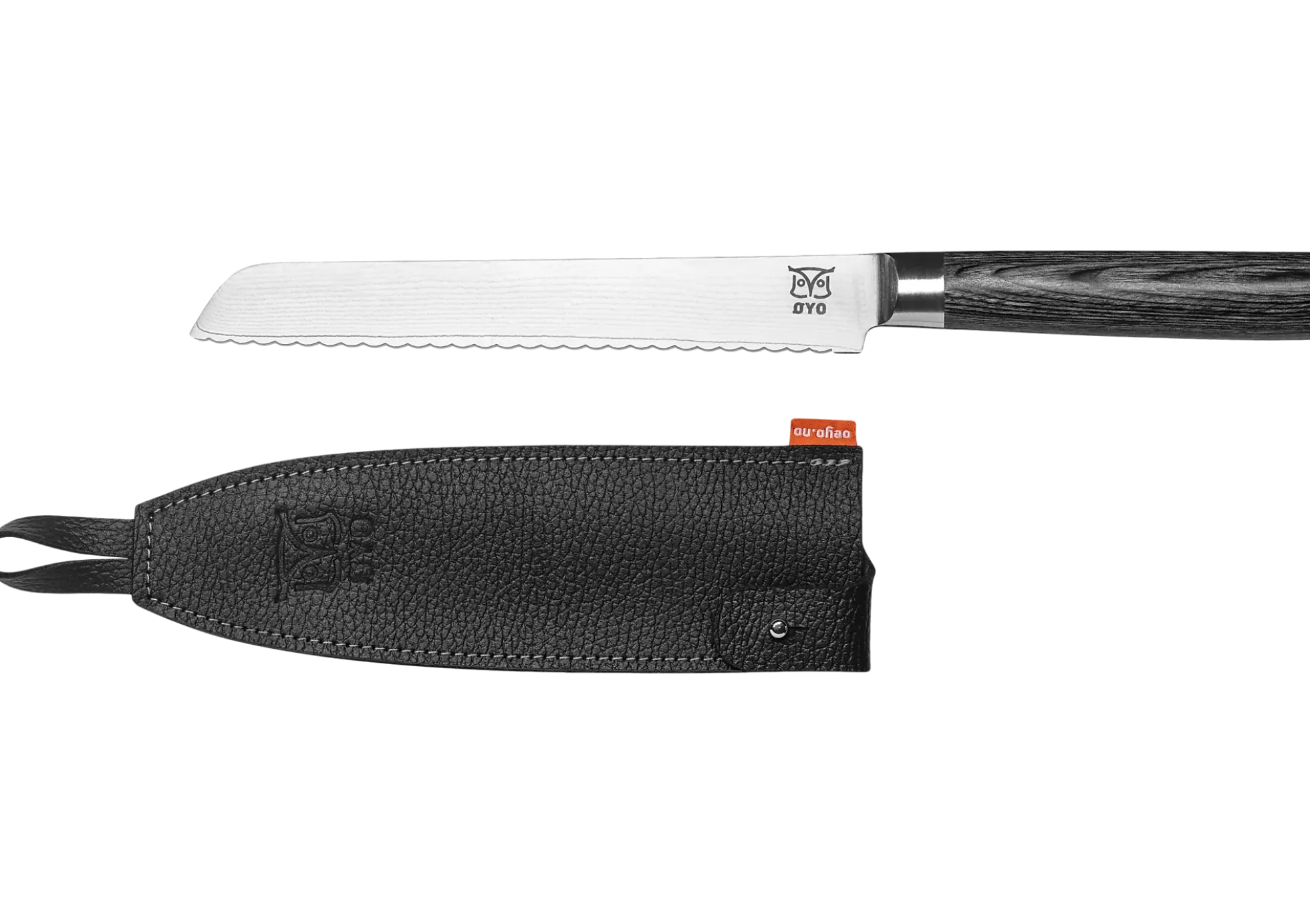 BRØDKNIV OPAL GRÅ 20CM