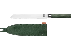 BRØDKNIV SMARAGD GRØNN 20CM