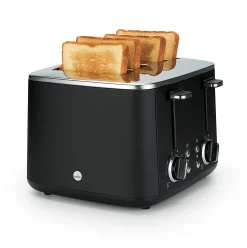 BRØDRISTER SORT 4 SKIVERS TO4B 1600W