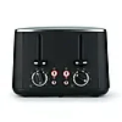 BRØDRISTER SORT 4 SKIVERS TO4B 1600W