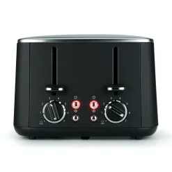 BRØDRISTER SORT 4 SKIVERS TO4B 1600W