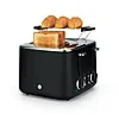 BRØDRISTER SORT 4 SKIVERS TO4B 1600W