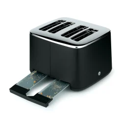 BRØDRISTER SORT 4 SKIVERS TO4B 1600W