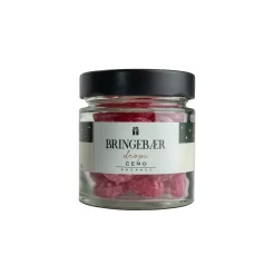 Bringebærdrops av den gammeldagse typen 130g