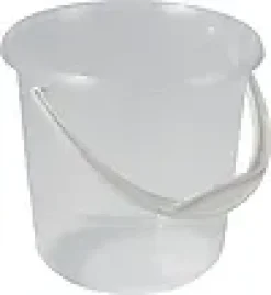 BØTTE 5 LITER TRANSPARENT