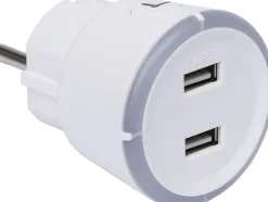 CAPiDi USB sikkerhetstimer 2xUSB 3.4Ah