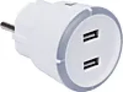 CAPiDi USB sikkerhetstimer 2xUSB 3.4Ah