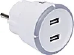 CAPiDi USB sikkerhetstimer 2xUSB 3.4Ah