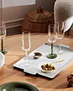 Champagneglass 24cl Grønn 2stk Hammershøi