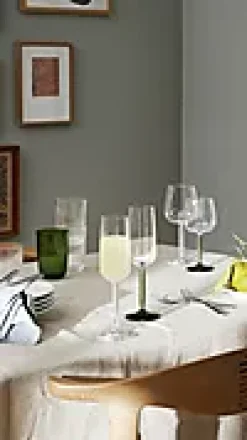 Champagneglass 24cl Klar 2stk Hammershøi