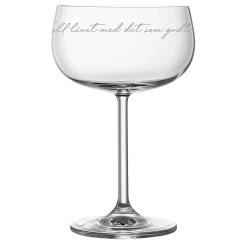 Champagneglass Fyll Livet Med Det Som Godt Er