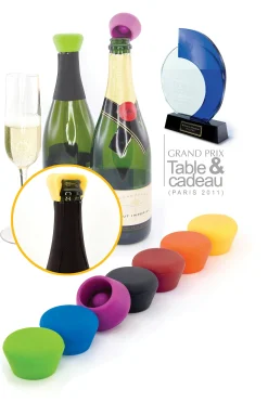 Champagnestopper silikon 2stk