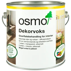Dekorvoks 3115 lys grå 0,75l