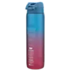 Drikkeflaske ION8 1l Blå/Rosa