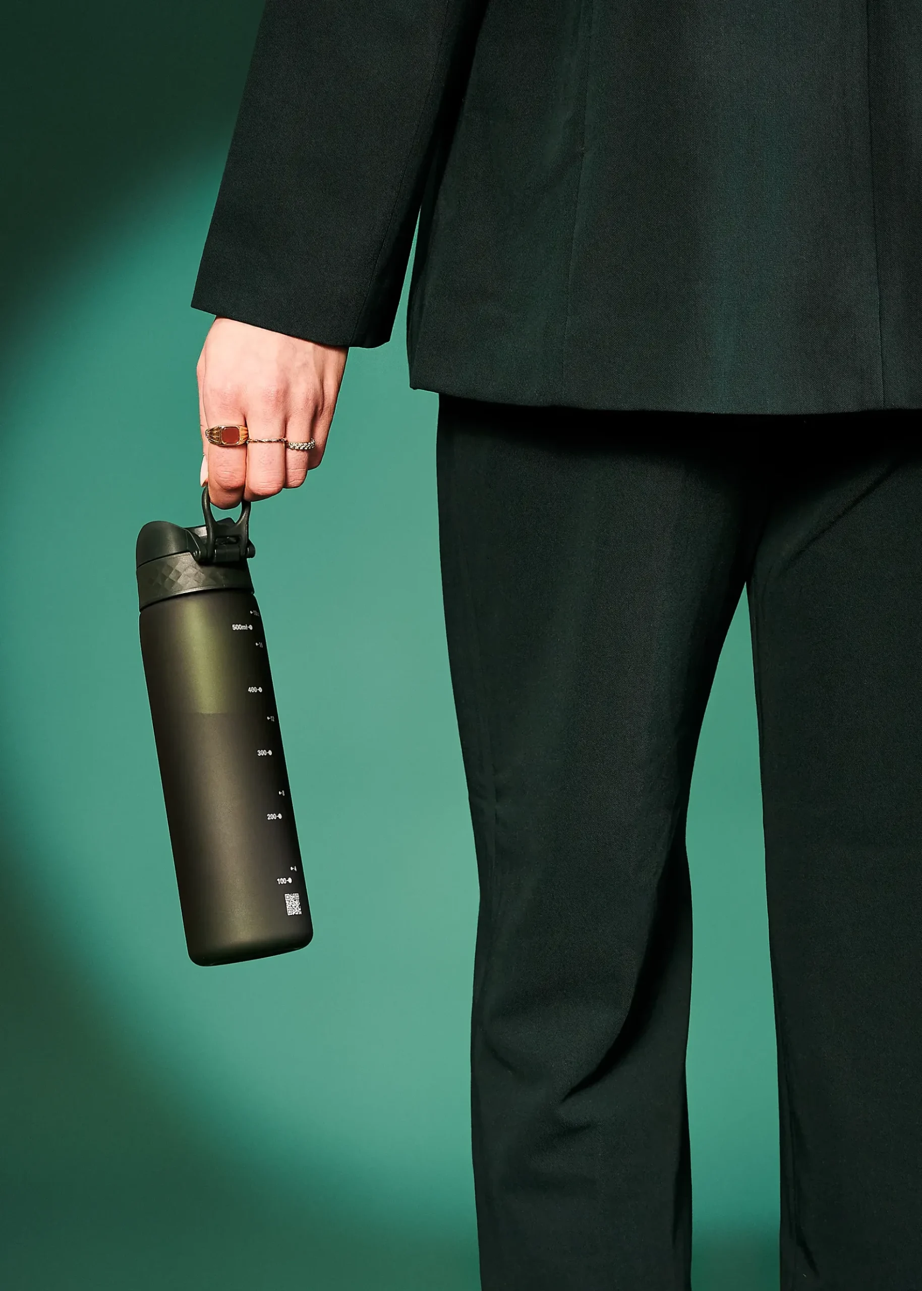 Drikkeflaske ION8 0,5l Mørkegrønn
