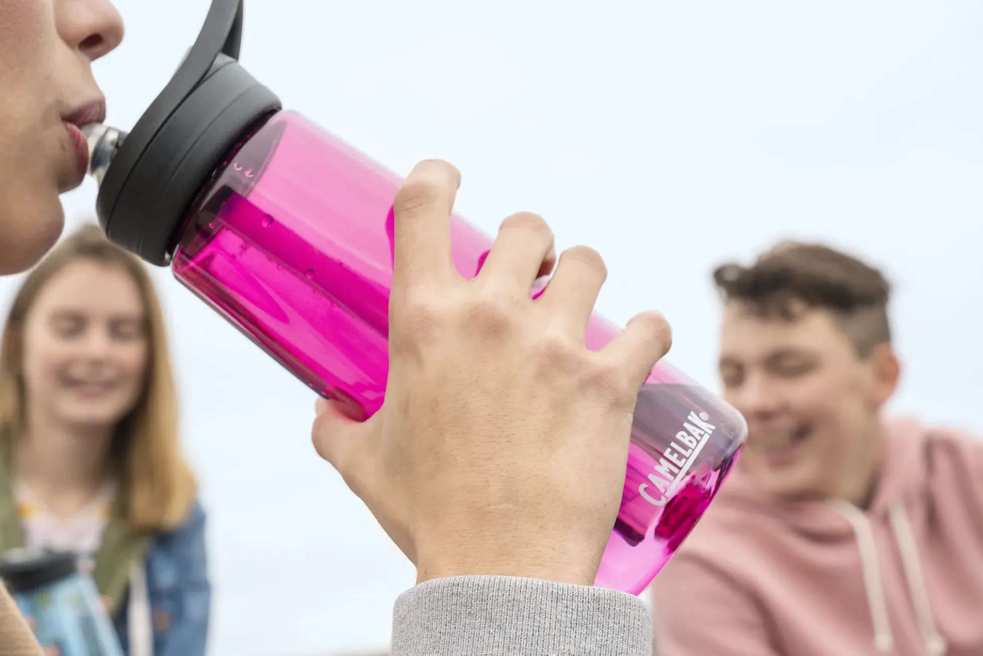DRIKKEFLASKE 0,6L ROSA 600ML EDDY+