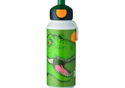 Drikkeflaske pop-up dino 400ml