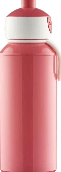 Drikkeflaske pop-up rosa 400ml