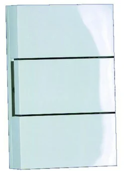 DØRKLOKKE DING DONG D117 HVIT