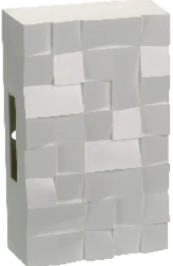 DØRKLOKKE FACET D107 HVIT