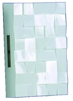 DØRKLOKKE FACET D107 HVIT
