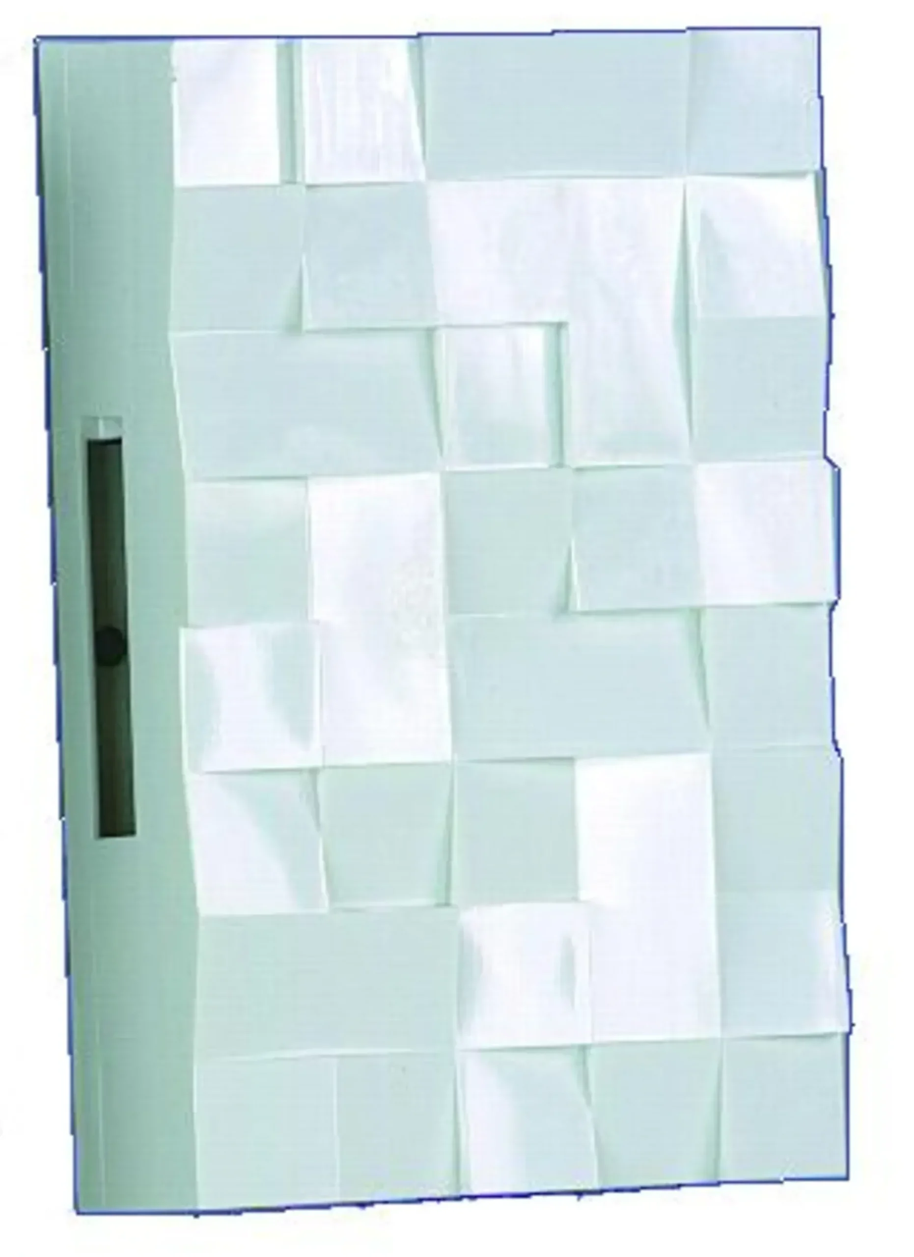 DØRKLOKKE FACET D107 HVIT