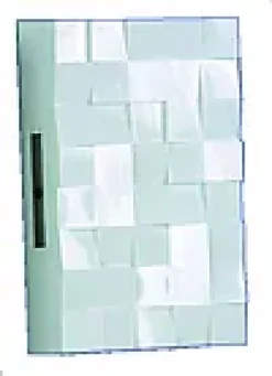 DØRKLOKKE FACET D107 HVIT