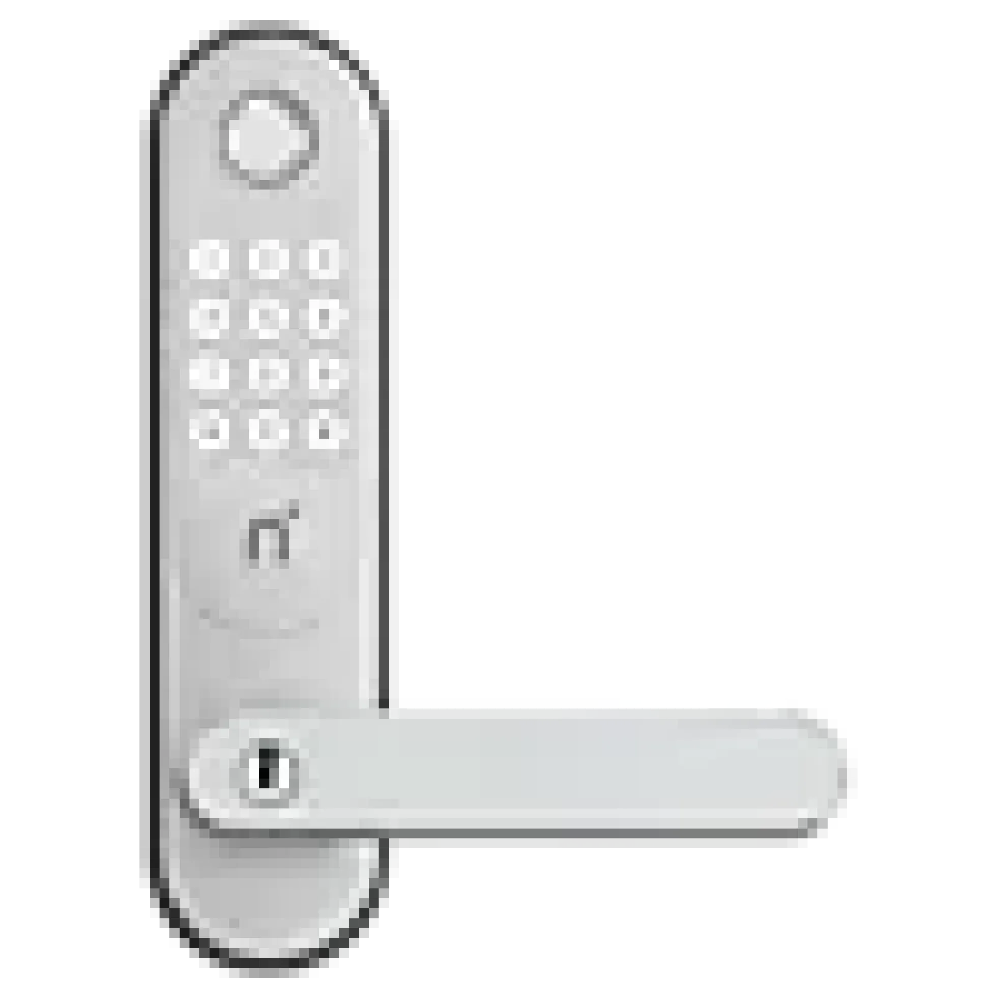 Dørlås Code Pro Silver