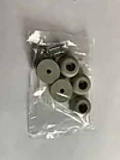 DØRSTOPPER GUMMI GRÅ A5 20MM