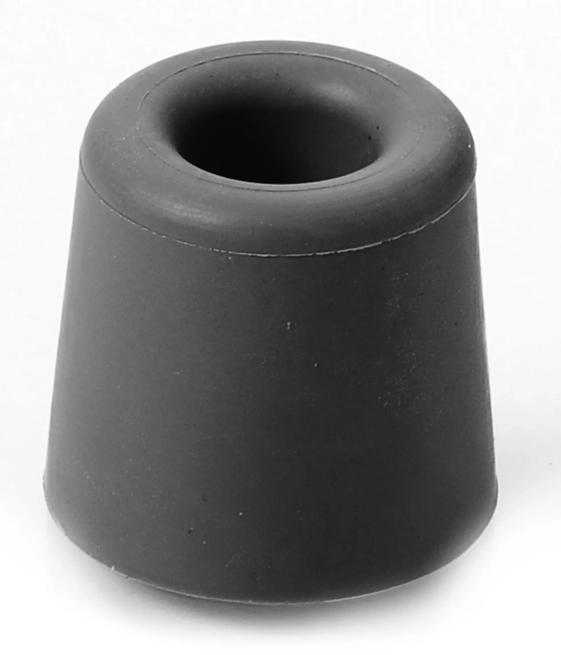 DØRSTOPPER GUMMI GRÅ 30MM
