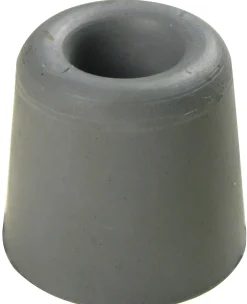 DØRSTOPPER GUMMI GRÅ 30MM
