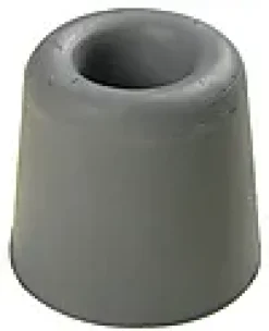 DØRSTOPPER GUMMI GRÅ 30MM