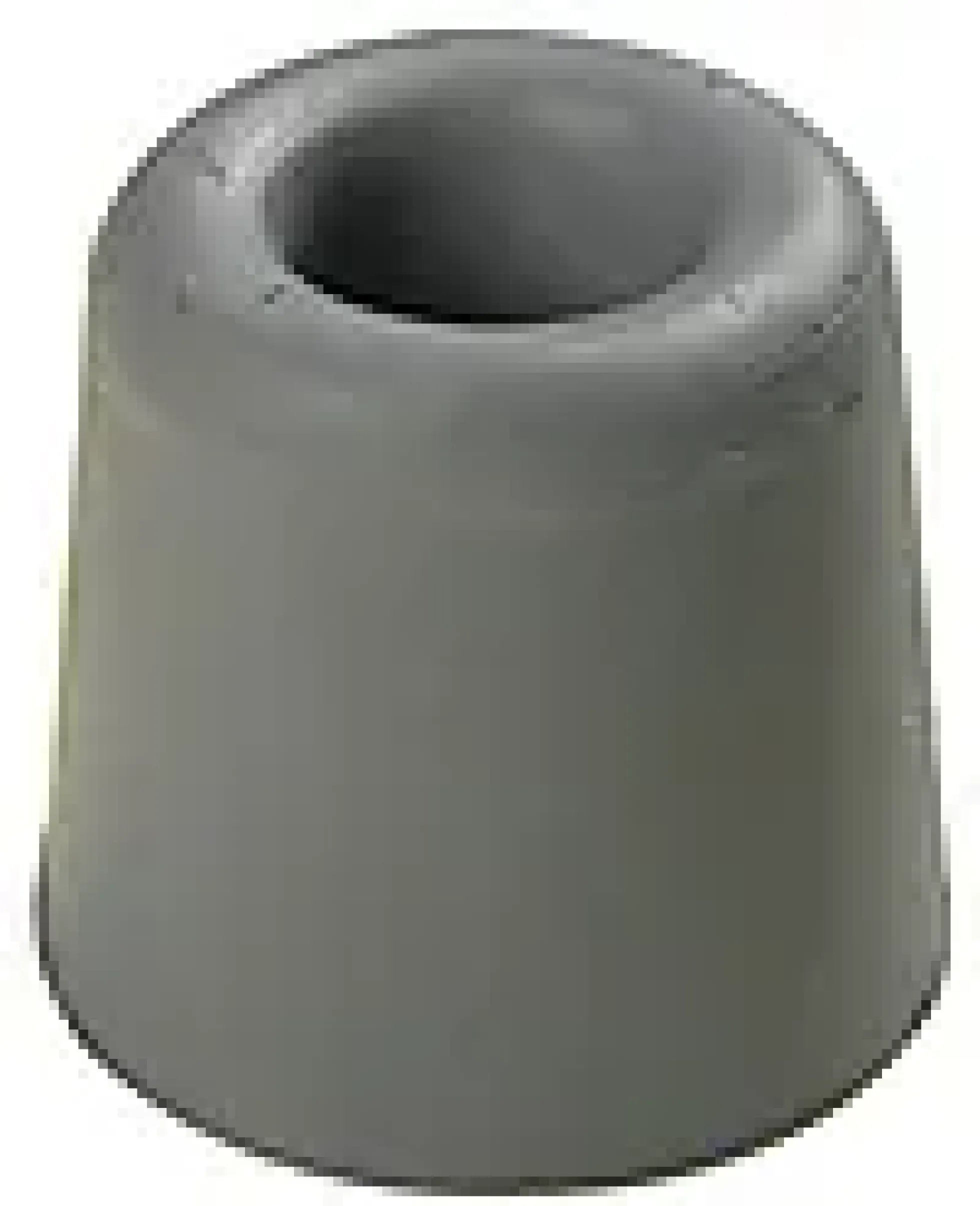 DØRSTOPPER GUMMI GRÅ 30MM