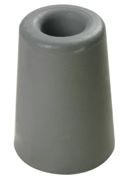 DØRSTOPPER GUMMI GRÅ 50MM