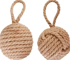 Dørstopper/veggbeskytter i Jute knute apehånd 1,8kg
