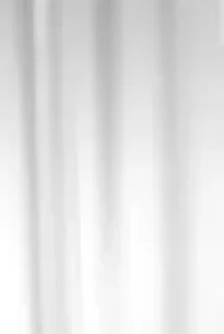 Dusjforheng med ringer Duschy hvit polyester 180x200cm