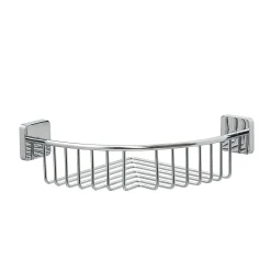 DUSJKURV FOR HJØRNE ONU KROM 87X219X219MM