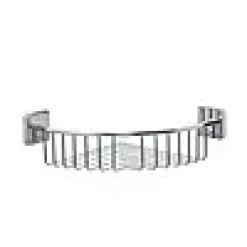 DUSJKURV FOR HJØRNE ONU KROM 87X219X219MM