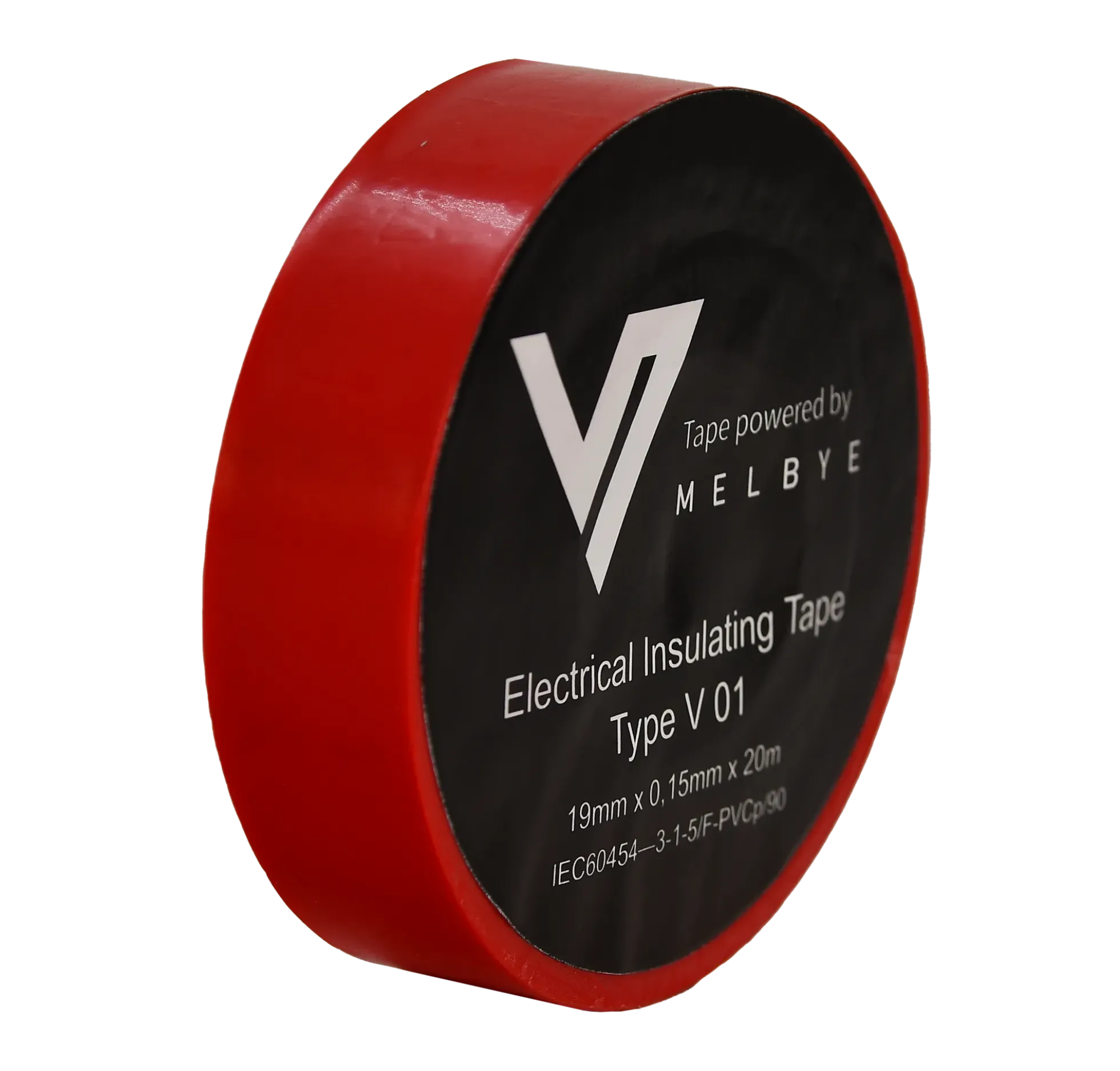 ELTAPE RØD 19MMX20M