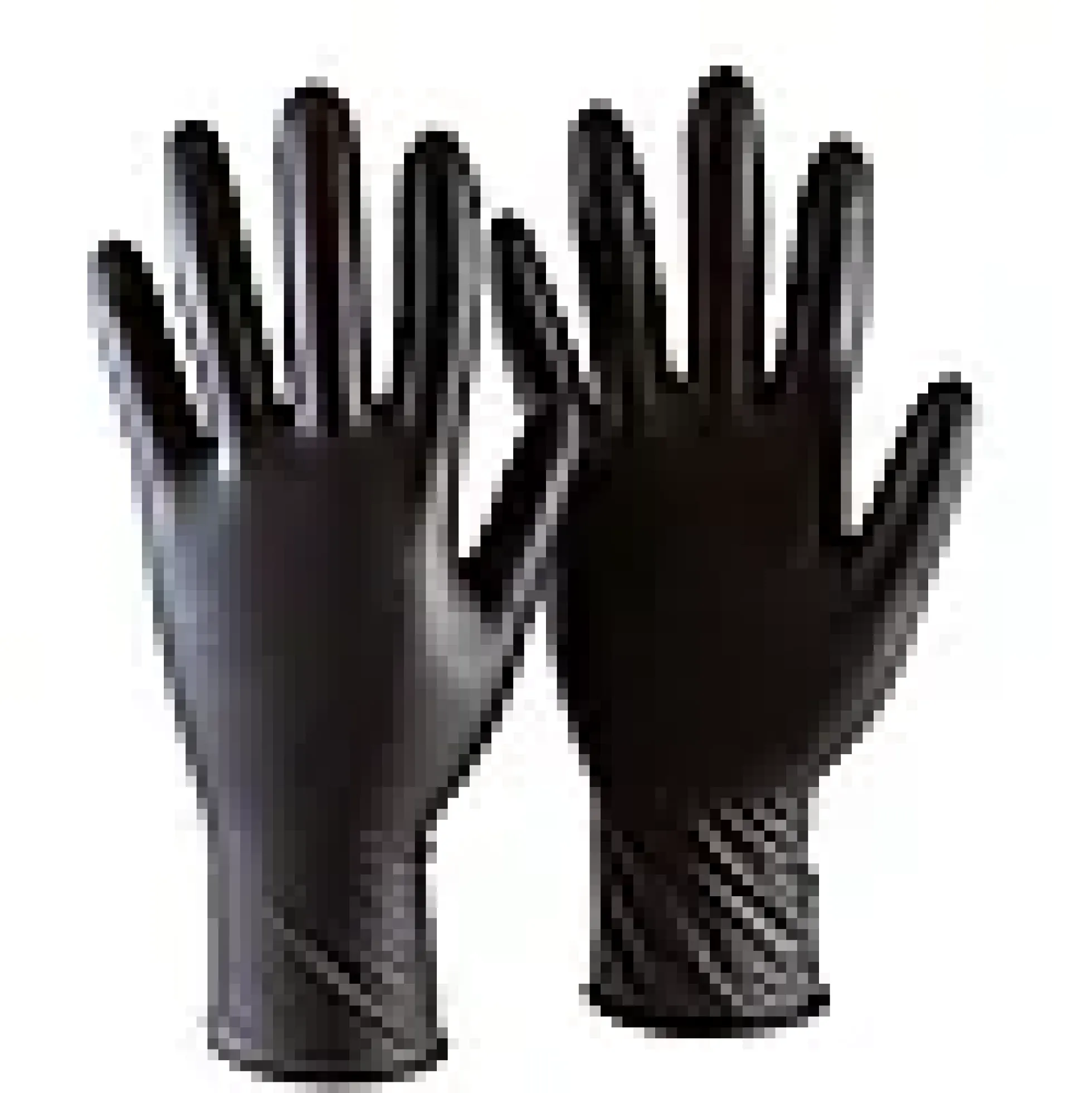 Engangshansker pudderfri sorte nitril 100 pk. Str. S