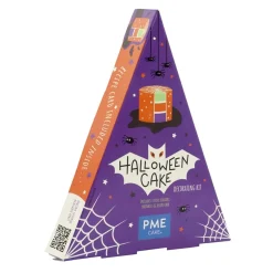 Fargesett med kakestrø Halloween