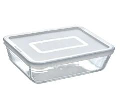 Fat med lokk Cook & Freez 24x19x8cm 2,6l Glass