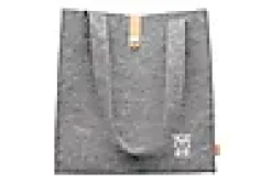 FILTBAG 30X30,5X4CM GRÅ ULLFILT FOR SOPPTUR, PIKNIK, HANDEL