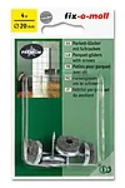 Filtknott i 100% ull med skrue 20mm