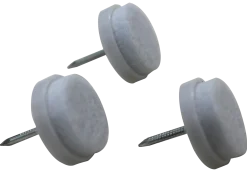 Filtknott med stift hvit 24mm 8stk