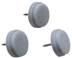 Filtknott med stift hvit 20mm 8stk