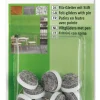 Filtknott med stift til stol og bordben ø20mm hvit 8stk
